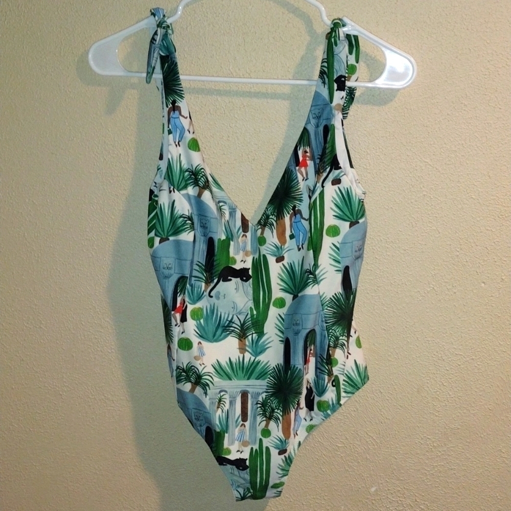 - Isabelle Felix Anthropologie Bodo One Piece Swimsuit XS